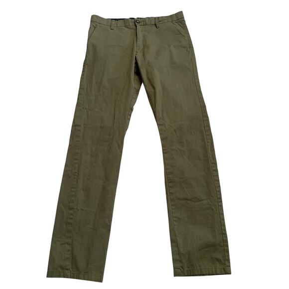 Across The Pond Men's Size 30x32 Slim Fit Stretch Craft & Tradition Chino Pants - Picture 1 of 16